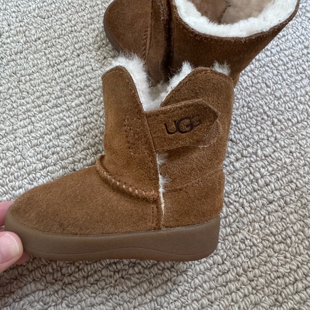 UGG Tan Shearling Boots
